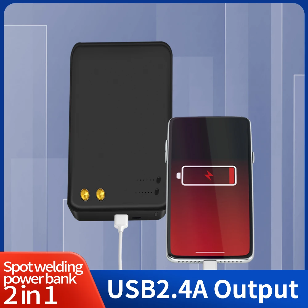 Spot Welder With Battery Clamp Portable Spot Welding Machine For iPhone Battery Flex Cable Soldering Repair Tool