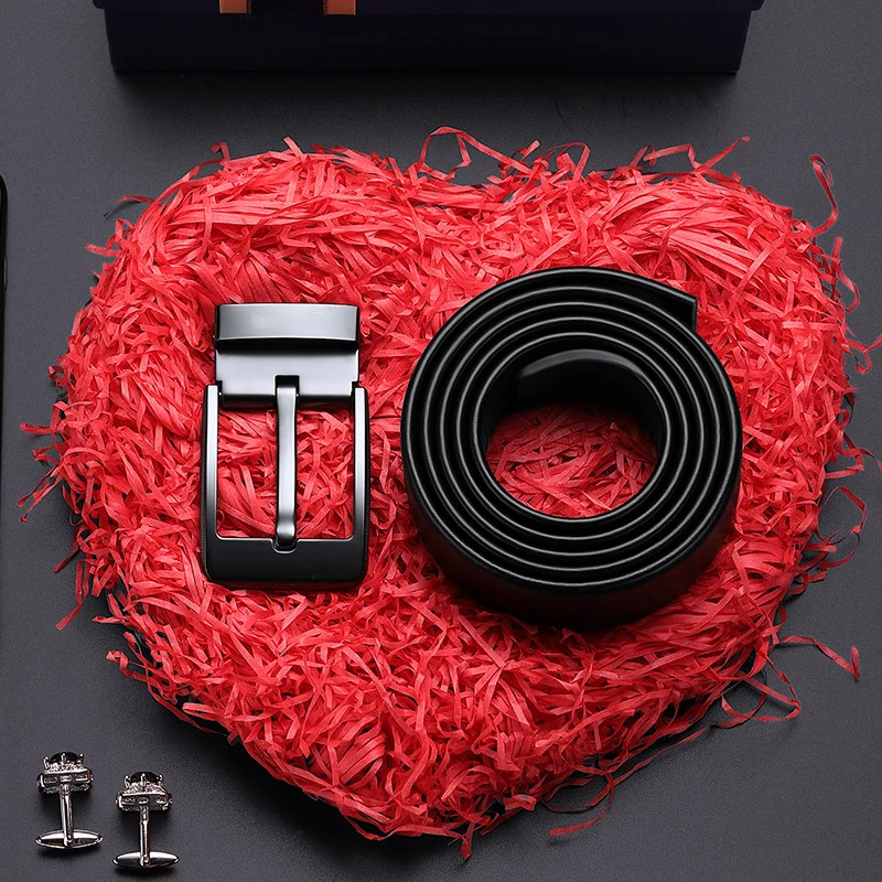 Real Cowhide Luxury Business Casual Horse Designer Automatic Buckle Belts Men Split Genuine Leather Belt