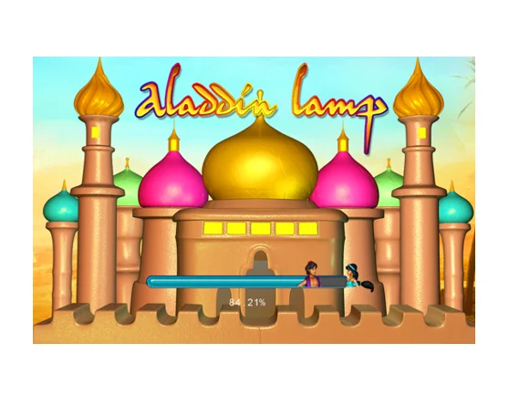 Aladin Lamp Dual Horizitial Screen monitor arcade machine video game support touch