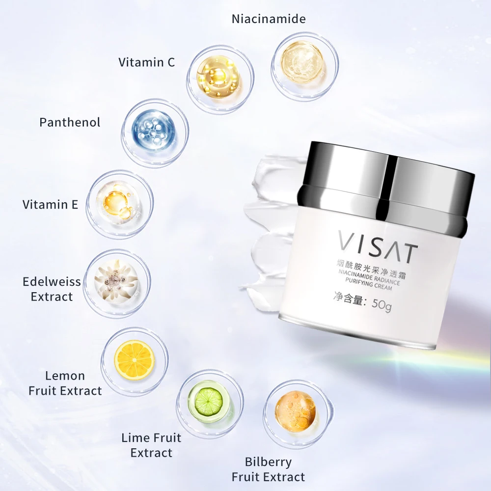 Private Label Natural Vegan Korean beauty product and cosmetics Nicotinamide Whitening Organic Skincare Kit Skin Care Set