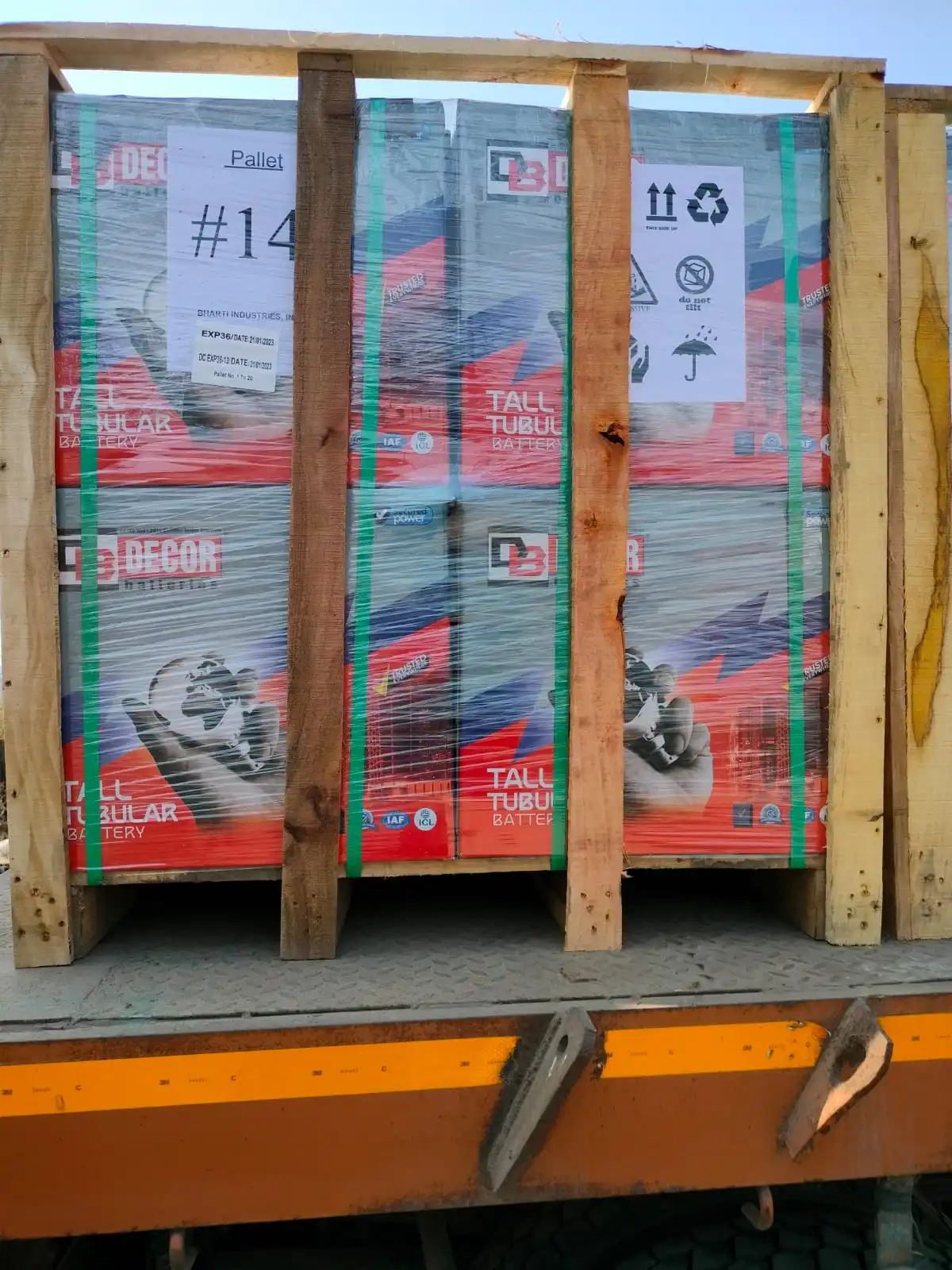 12V 200AH C20 Tall Tubular battery for solar applications 61kgs