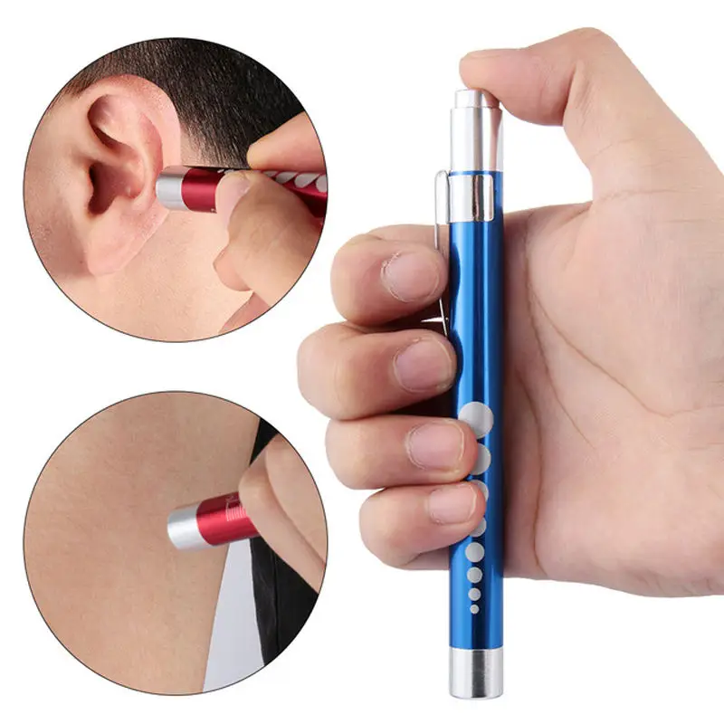 Doctor Nurse First Aid Pocket Medical Penlight Torch Dental Throat Otoscope LED Flashlight Diagnostic Pen Light Flashlight ENT