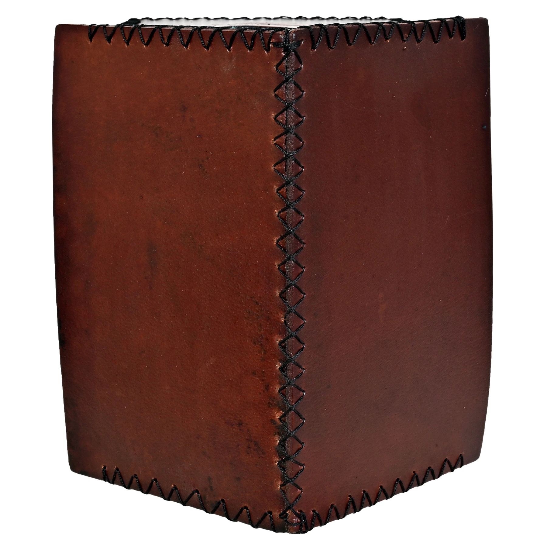 CUSTOM BIRD SHELTER NESTING BOX LEATHER CRAFTED NATURE FRIENDLY HUT SHAPE LEATHER BIRD AVIARY