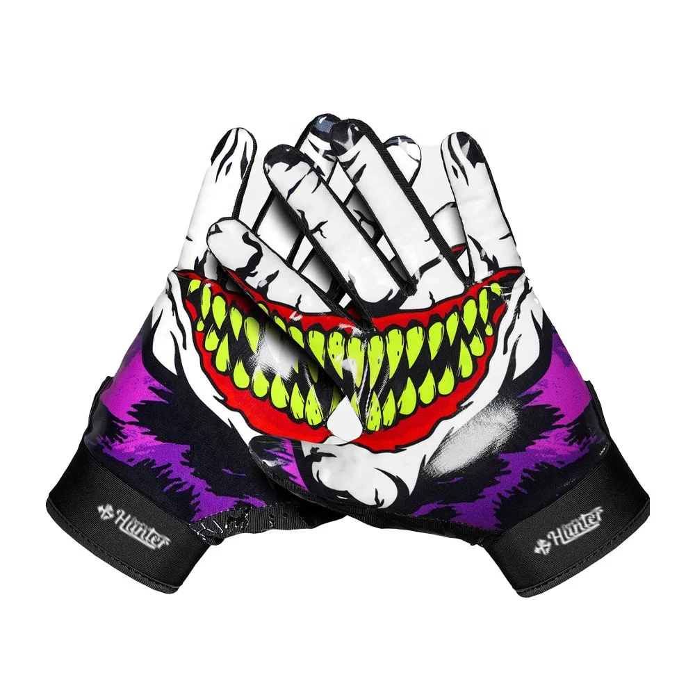 Low MOQ Football Gloves Training Soccer Sports Best Football receiver Gloves for unisex