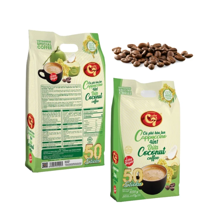 Vietnam Manufacturer Coffee Beans Arabica Making Coffee Beans Arabica Using With Hot Water Coconut Coffee Flavor