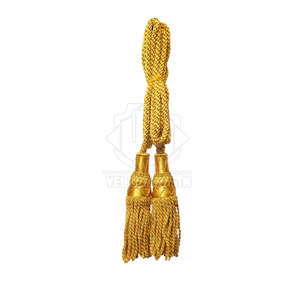 OEM Scottish Bagpiper Drone Cord and Tassel Wholesale Scottish Bagpipers Dress Tartan Cords and Tassels Handmade in Silk