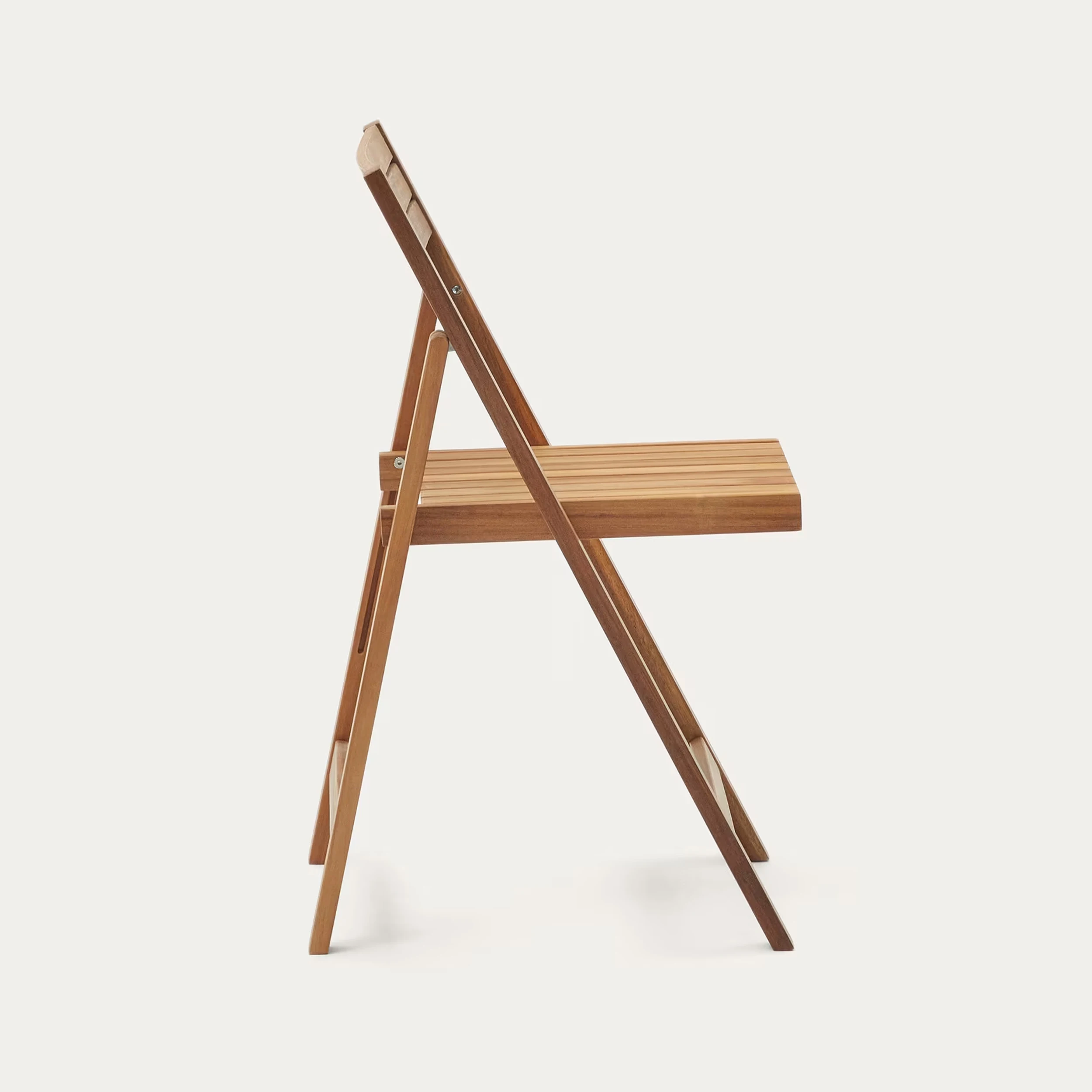 New Folding Dining Chair Outdoor Patio Garden Take Wood - Iba