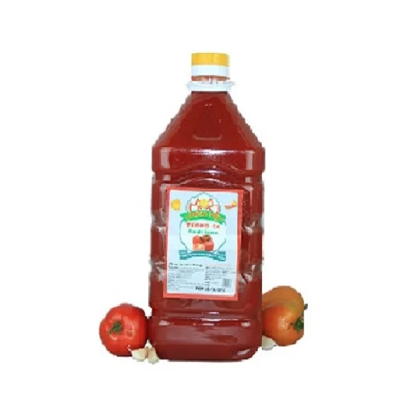 Tomato Sauce For Pizza Factory Vietnam Best Price Low MOQ Export Standard Tomato Sauce Can 5kg- Tuong Viet Hoa Sen