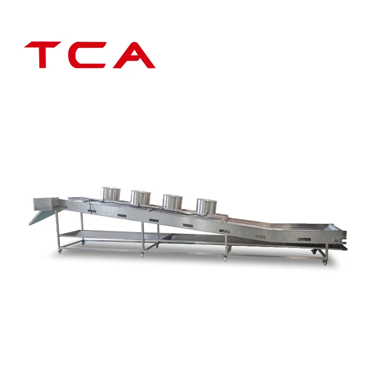 TCA Automatic potato chips making machine High productivity potato snacks chips processing line