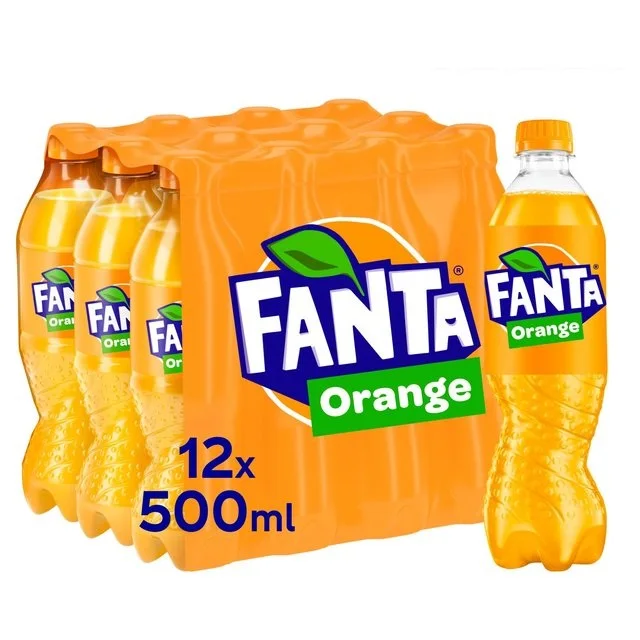 Factory Direct Sales Fanta Soda 330mL*24 Cans Of Various Fruit-Flavored Drinks