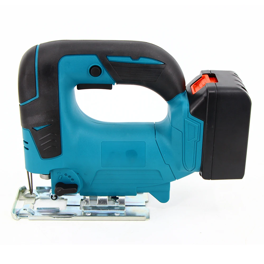 Hot Sale Wholesale Brushed Cordless Jig Saw Electric Power Tool Lithium Battery Cutting Machine Multifunctional Woodworking
