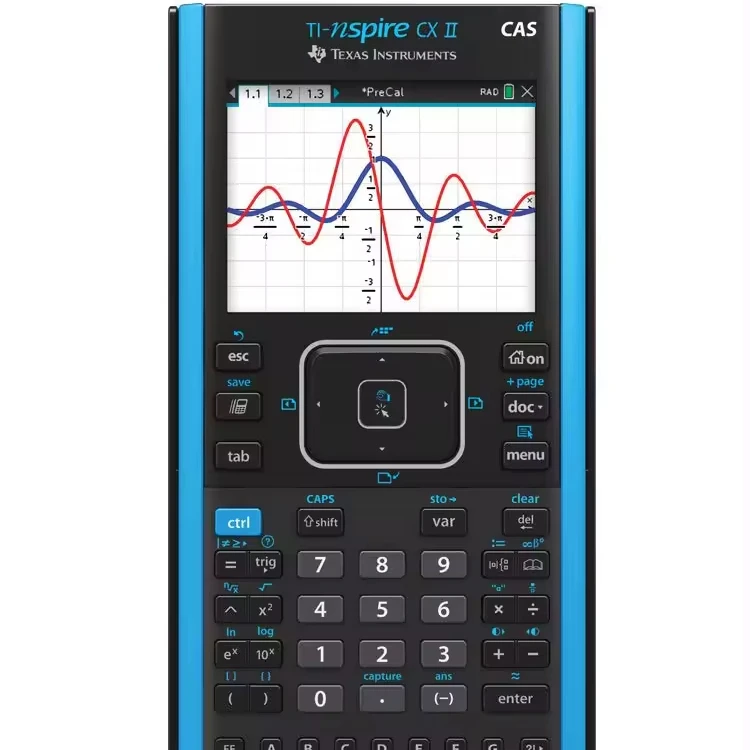 Новая цена, Техасские инструменты TI-Nspire CX II CAS, калькулятор цветных графиков