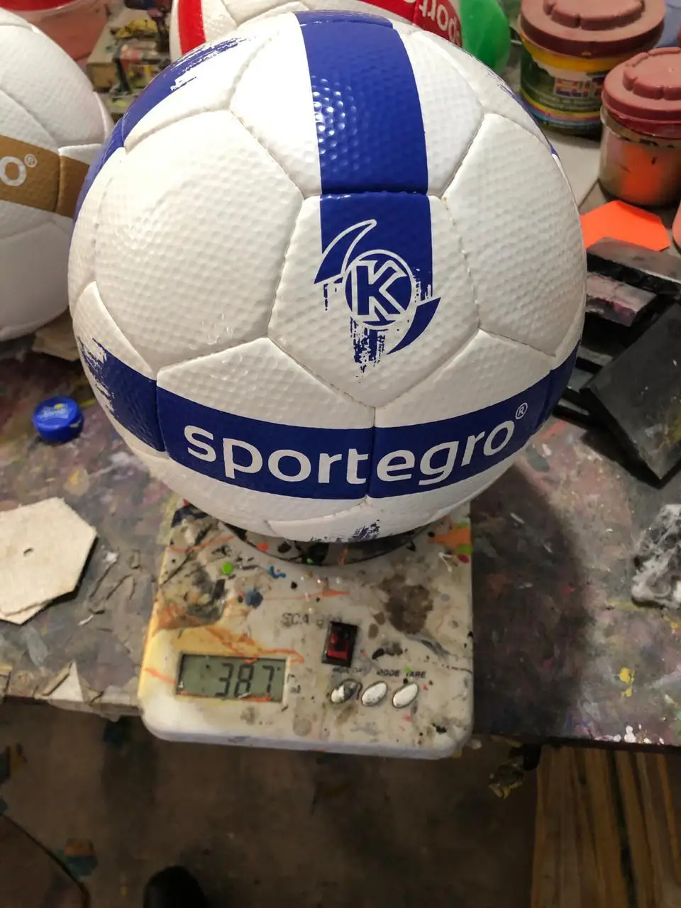 Handmade  Pakistani manufacturers pvc size 5 futsal soccer balls Football OEM soccer balls