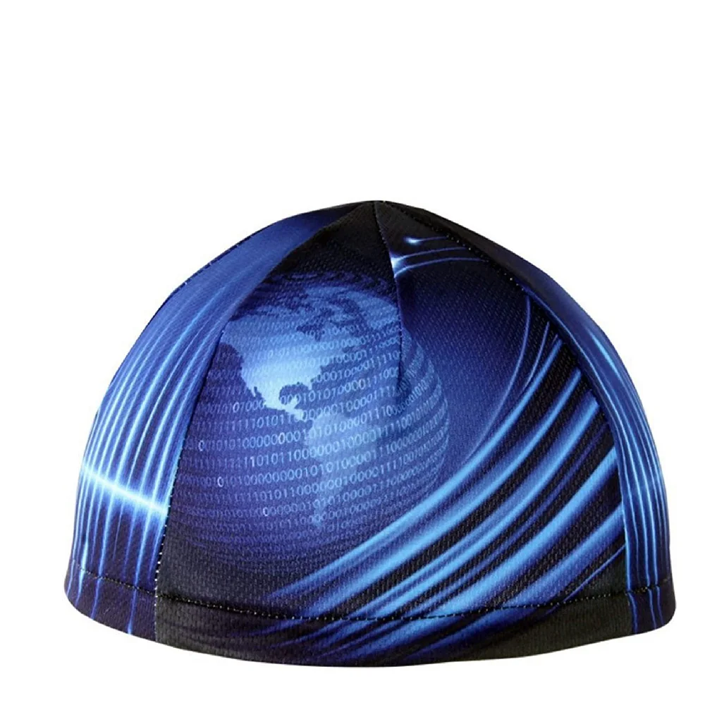 Cycling Cap Quick Dry Polyester Sublimation Printing Bicycle Road Bike Hat Custom Sublimation Outdoor Cycling Cap