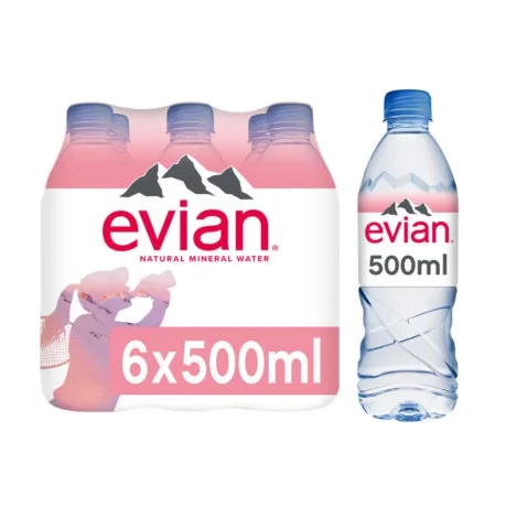 Купить Evian минеральные природные весенние бутылки для воды по лучшей цене