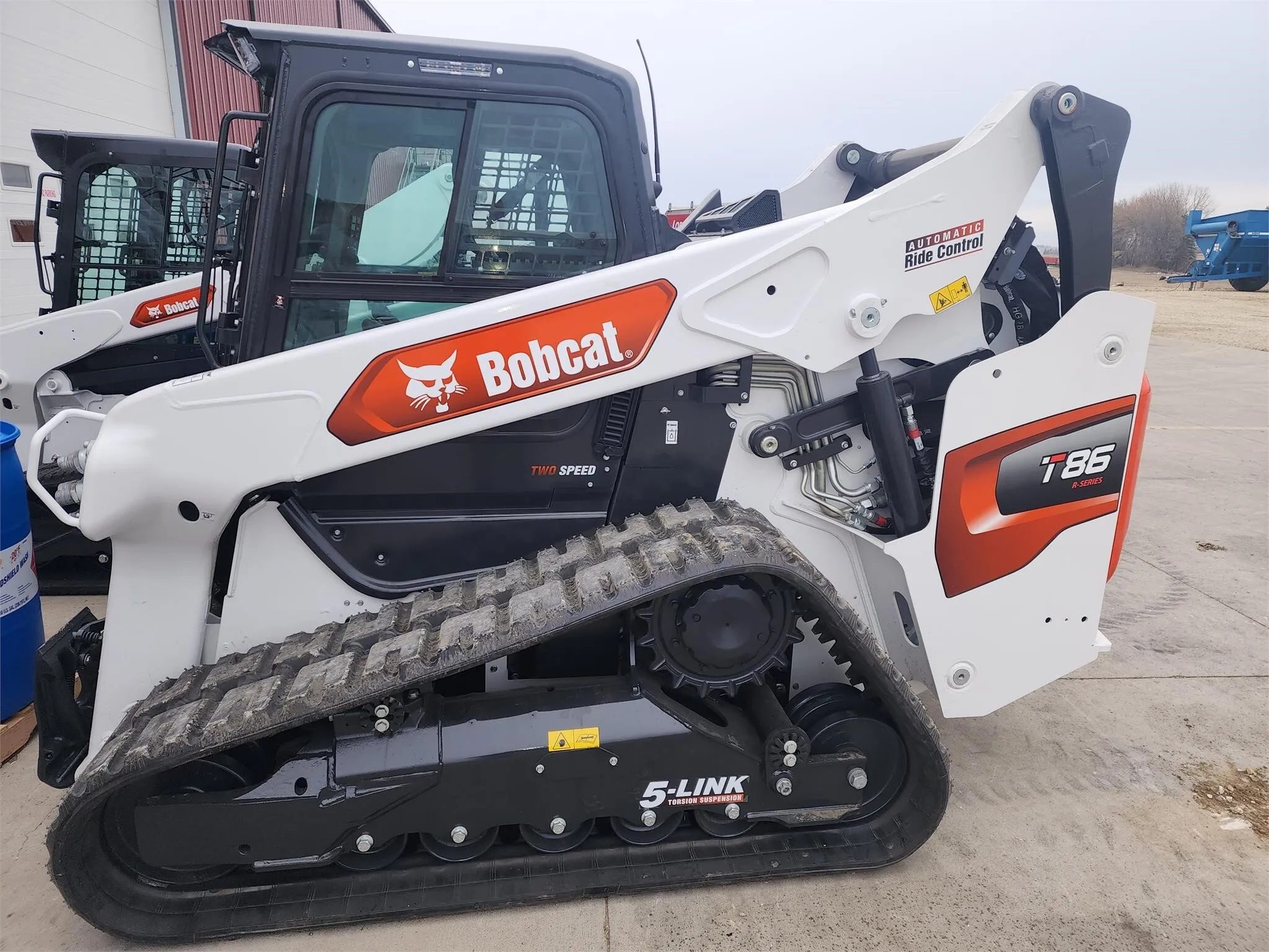 2023 BobcatZ T86 Skid Steer Crawler Skid Steer Loader with Mulcher Attachment BobcatS T86 construction machines