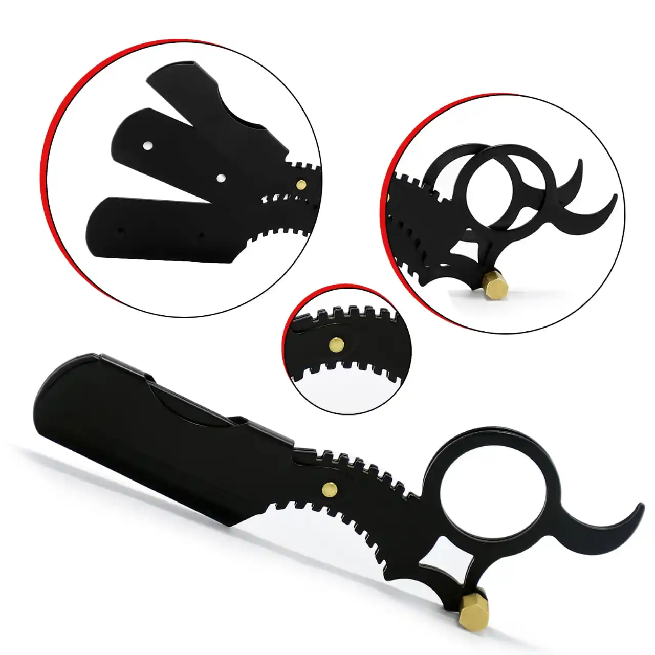 Professional Straight Edge Barber Razor Haircut Beard Shaving Tool Professional Straight Edge Barber Razor Haircut Beard Shaving
