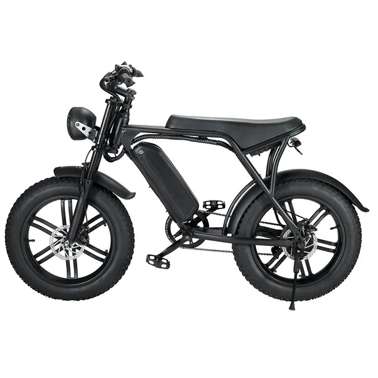 20 Inch Snow off-road fat tire ebike Electric Bicycle 48V15AH aluminum alloy Mountain E Bike frame e bike