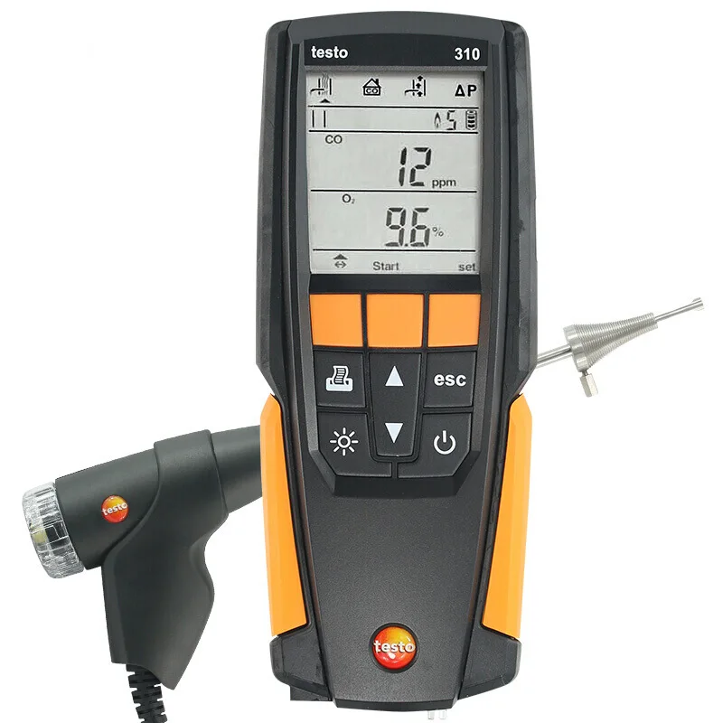 Testo 310   Residential Combustion Analyzer Kit (0563 3100 01)