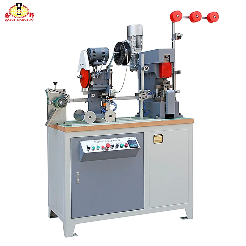 QB-027Automatic Nylon Zipper Sizing Bottom Stop Machine for Zipper Machine