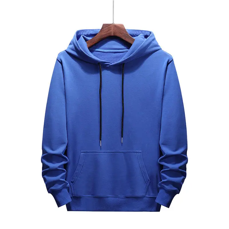 Wholesale Bluk Custom Prints Crew Neck Sweatshirt Men Casual 4XL Plus Size 100% Polyester Mock Neck Hoodie