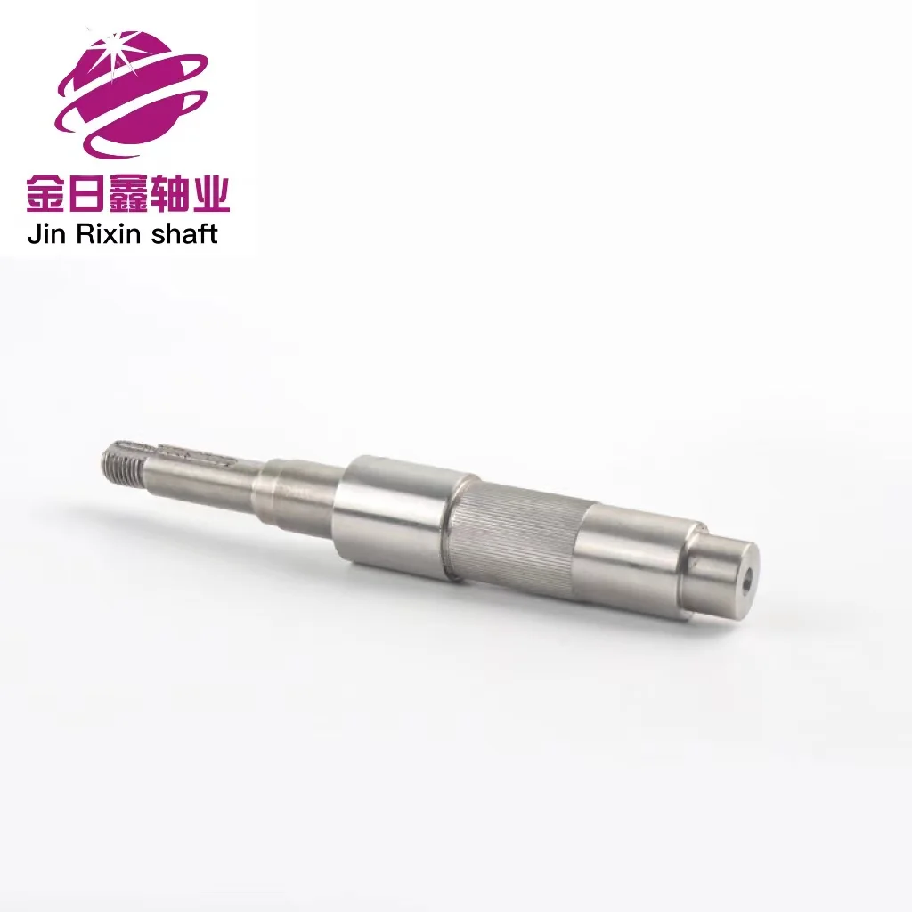 High precision CNC custom shaft 45# complex gear shafts car motor shaft
