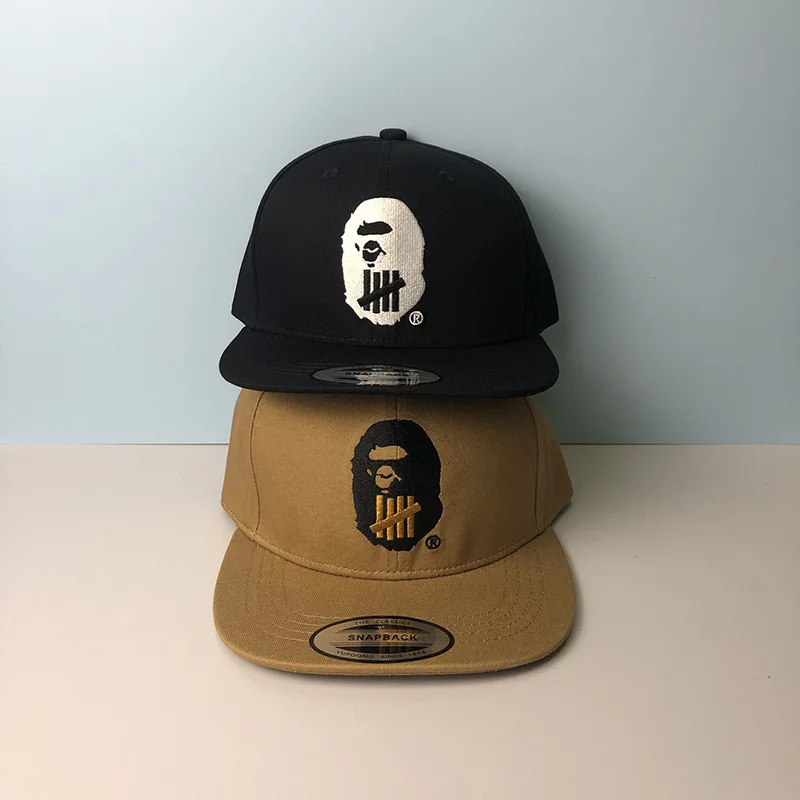 2022 New arrival Designer brand Japan Baseball cap bape womens hip-hop embroidery flat brim cap men