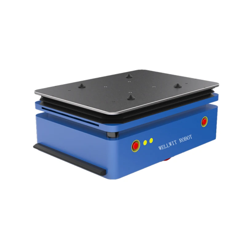 Load Limit 1000kg Shipping Container Wheels Mobile Robot, Logistics Agv Robot