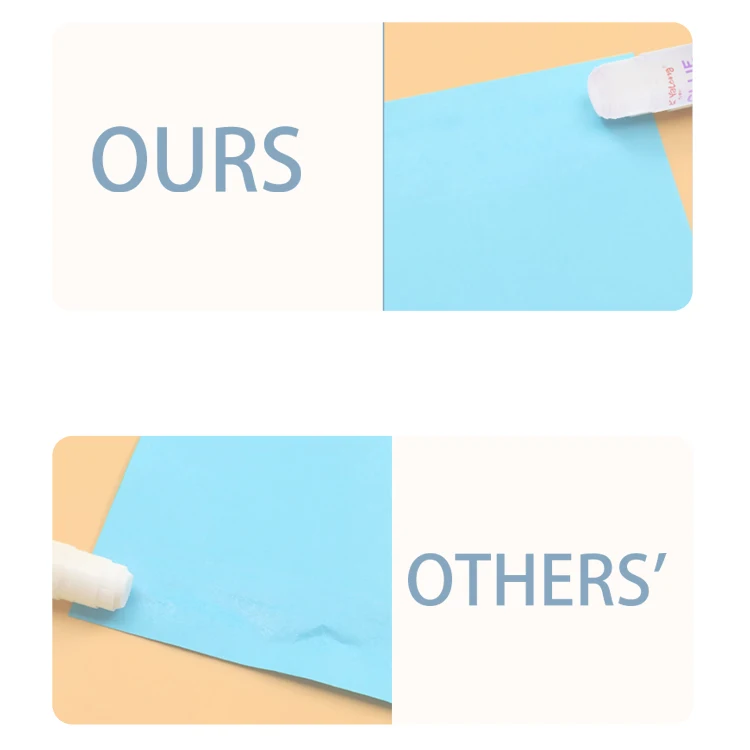 Yalong Non-Toxic PVA PVP Glue Stick 15g Transparent Fruit Scent Flavour Glue Stick For School And Office