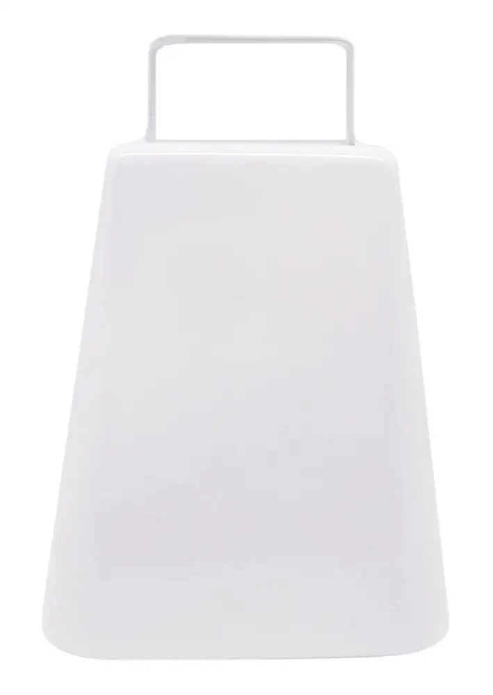 Factory Direct Metal Sports Events Square Clapper Ring Loud Chimes Cowbells Painted Cow Bells