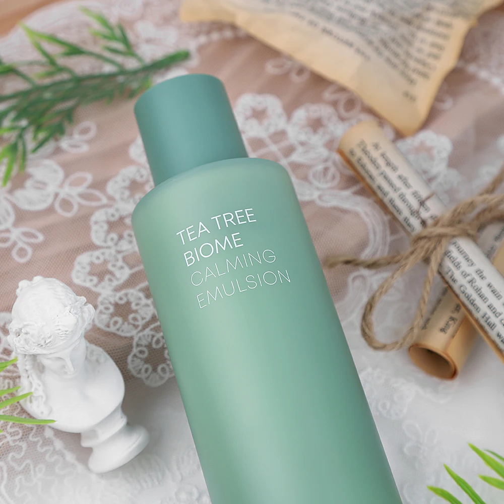 Wholesale High Quality Korean Beauty Brand FARMSTAY Tea Tree Biome Calming Emulsion wrinkle improvement moisturizing tea tree