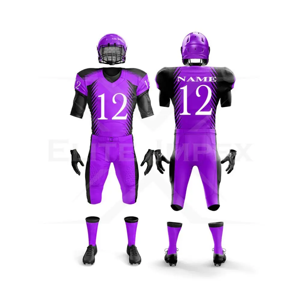 Профессиональная спортивная одежда высокого качества легкий вес лучший дизайн 2024 печать логотипа на заказ Американская Футбольная форма