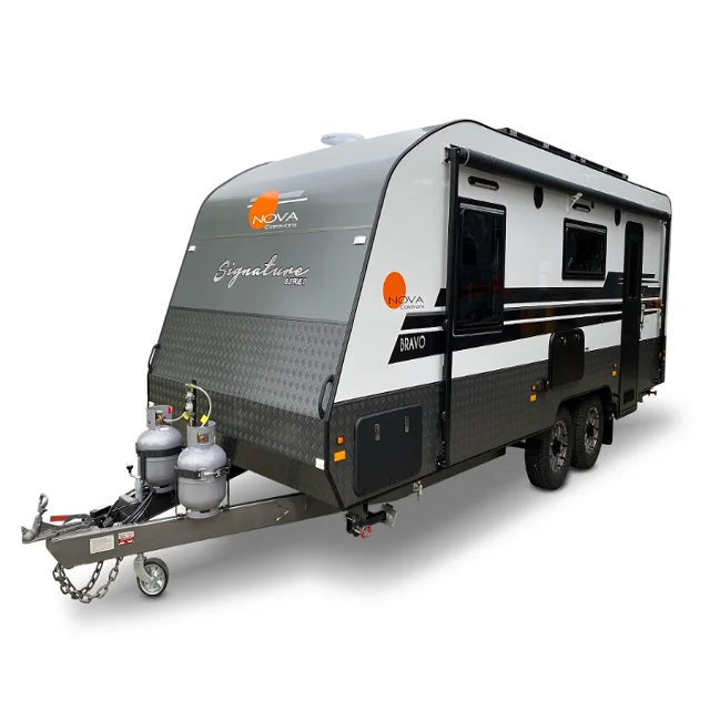 Popular luxury multifunctional pop top tent standards Mini lite Camper trailers caravan 13ft caravan With Shower And Toilet