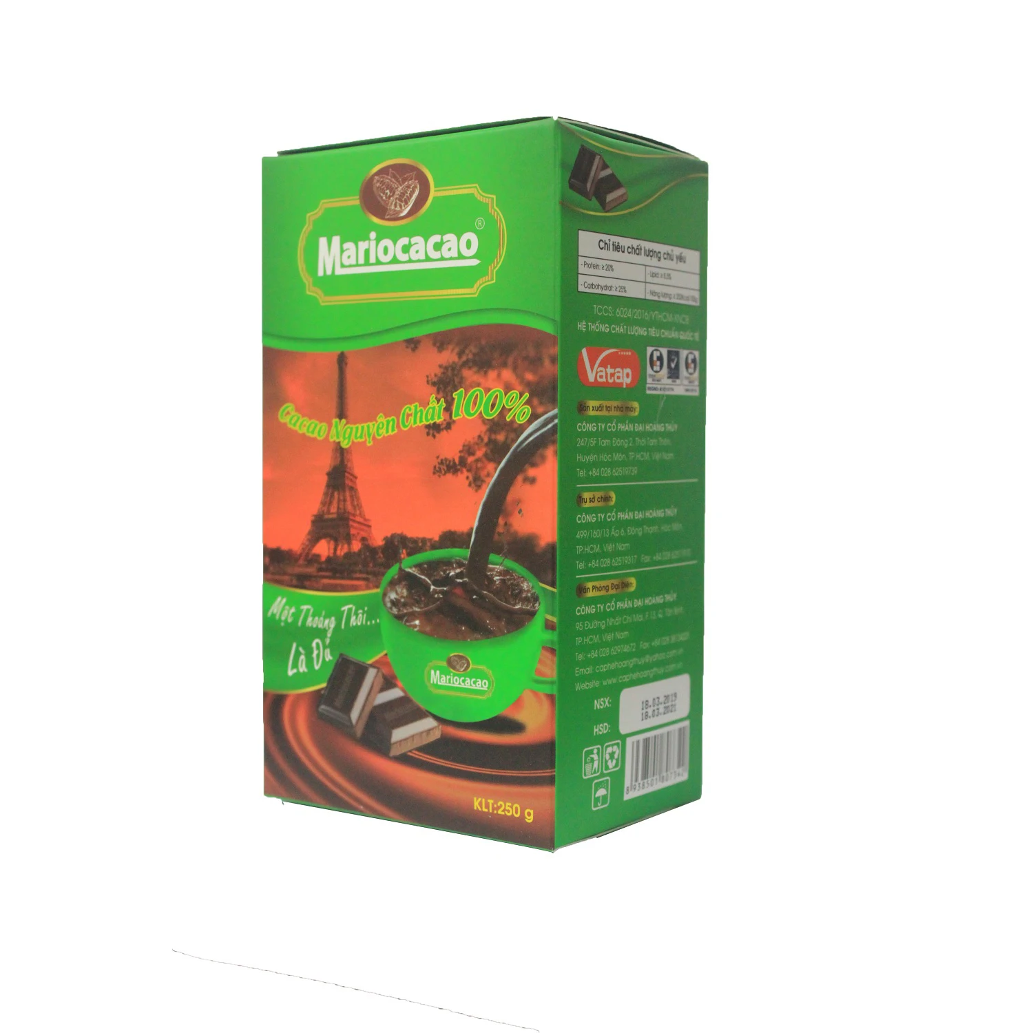 Suitable Price Wholesale Organic 100% Pure Natural Chocolate Ingredient Cocoa Powder MARIO COFFEE From Vietnamese Brand