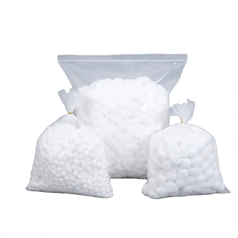 2024 Wholesale Price 100% Pure Cotton Absorbent Disposable Medical Wool Pad Dental Cotton Roll dental cotton pellets