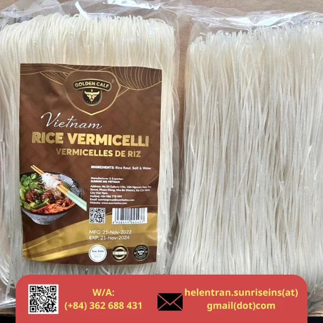 200gr 250gr 500gr 1kg High quality Rice Vermicelli from Vietnam - WA (+84) 362 688 431 (Ms.Helen)