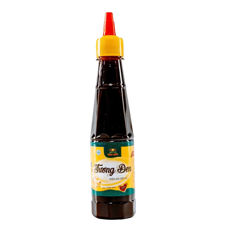 Wholesale Price Bean Paste Ingredients Use With Pho OEM Black Family Sauce Restaurant Sized Bottle 270g Tuong Viet Hoa Sen