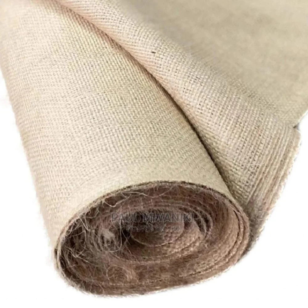100% Jute Fabric Wholesale price Eco-friendly Sacking Cloth Jute Wide Woven Hessian Factory Manufacturer From Bangladesh