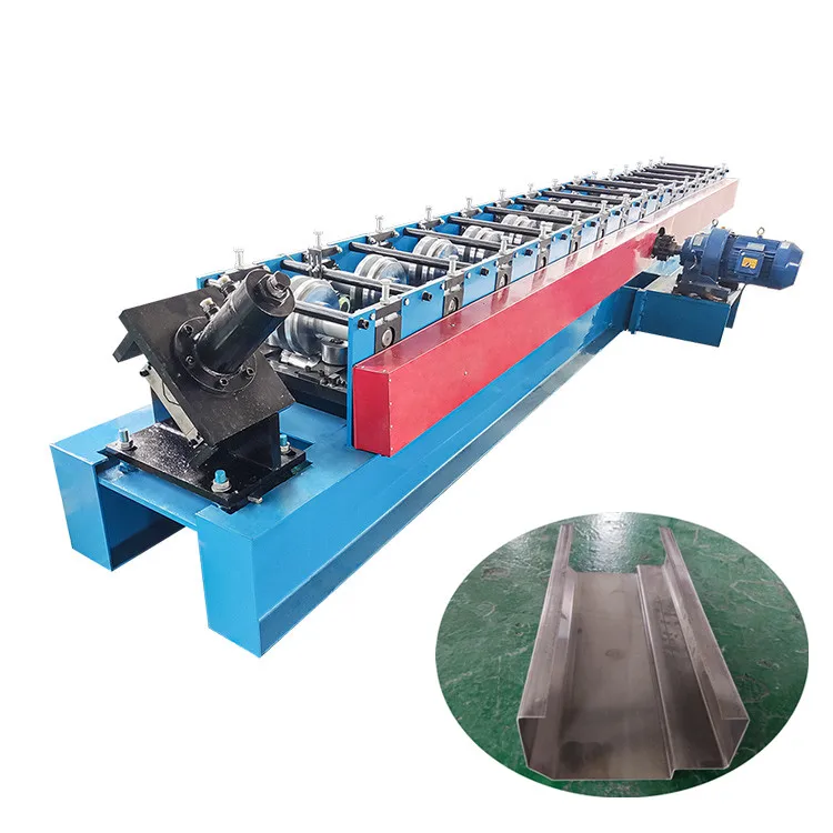 Rolling Door Frame Profile Making Machine Line For Steel Door Colored Shutter Door Frame Roll Forming Machine
