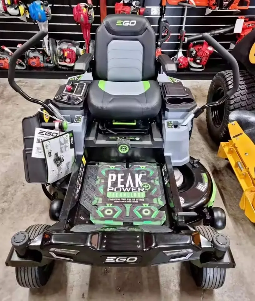 Used Ego 42 Power+ Z6 Zero Turn Lawn Mower w (4) 10.0 Ah Batteries & 1600W Charge