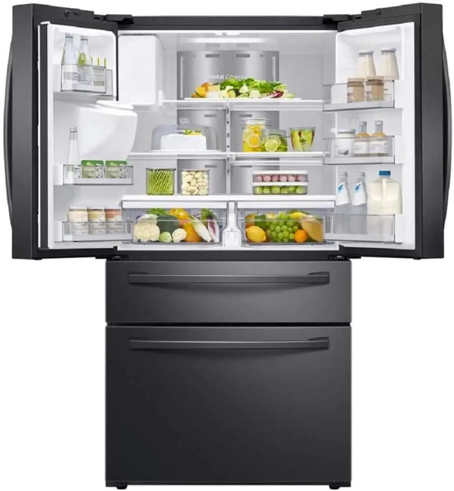NEW SALE RF28R7551SG 28 cu. ft. 4-Door French Door Refrigerator with Family Hub(TM) - Black Stainless Steel