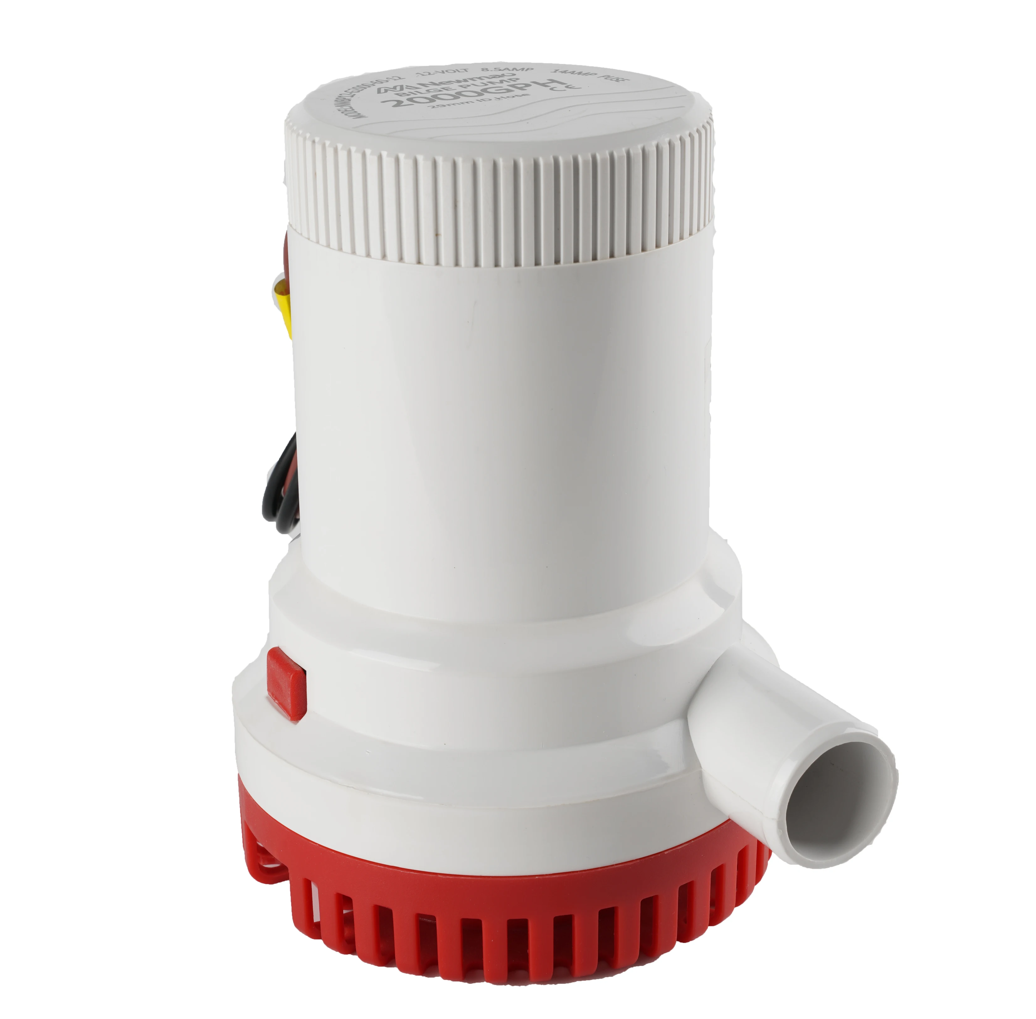 High quality factory 2000GPH marine submersible pump/water bilge pump 12V -24V