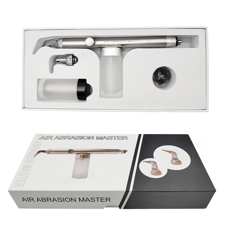 Dental Lab Sandblaster Aluminum Oxide Micro Blaster 2 in1 Air Abrasion Sandblasting Device