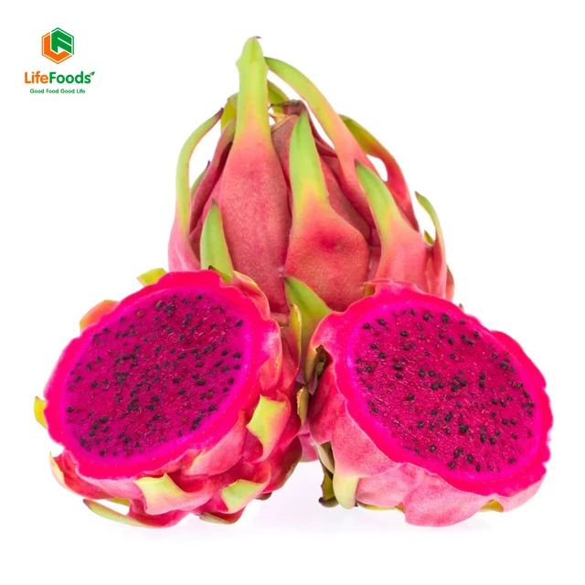 Color package weight MOQ negotiation accepted size pricing red dragon fruit Fresh Red Dragon Fruit Lifefoods from Vietnam