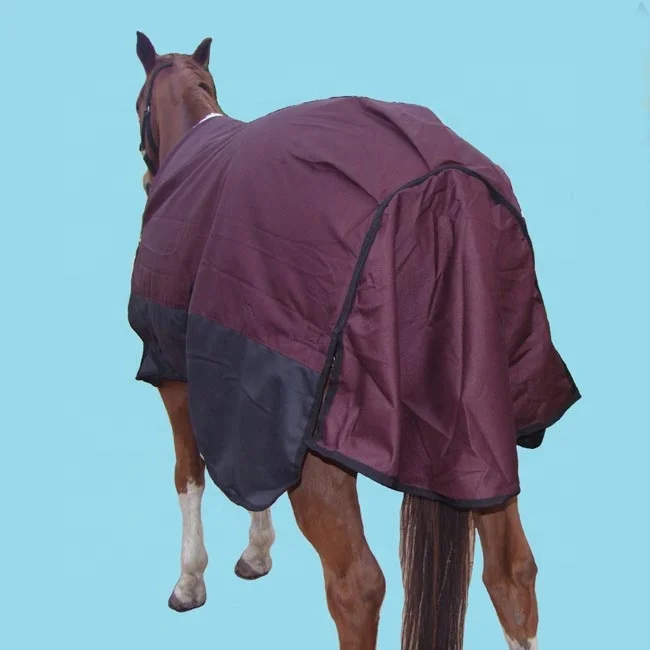 Heavy Weight 1200 Denier Turnout Combo Horse Rugs, 350gram Polyester Filling with Cotton Lined