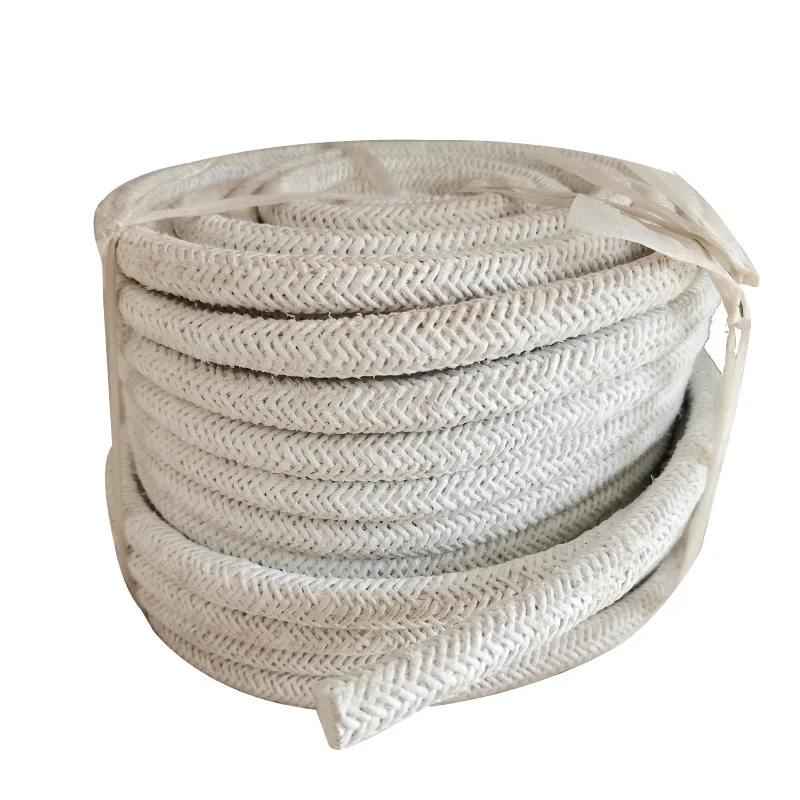 Thermal Insulation Material Square/Round/Twisted Braided Ceramic Fiber Rope