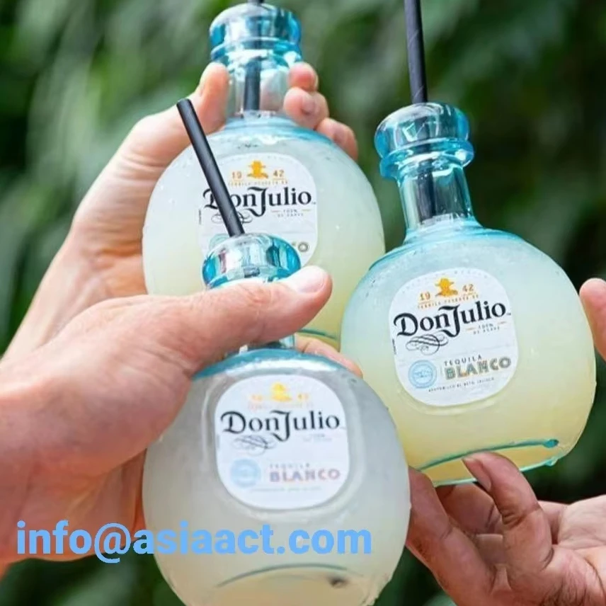 Don Julio Plastic bottle drinking vessel for cocktail