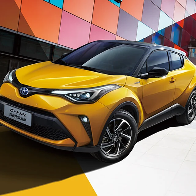 Used Car Toyotai CHR Electric 5 Seats Compact SUV Toyota CHR 2023 Dual Engine 2.0L E-CVT Comfort Edition gasoline karting car