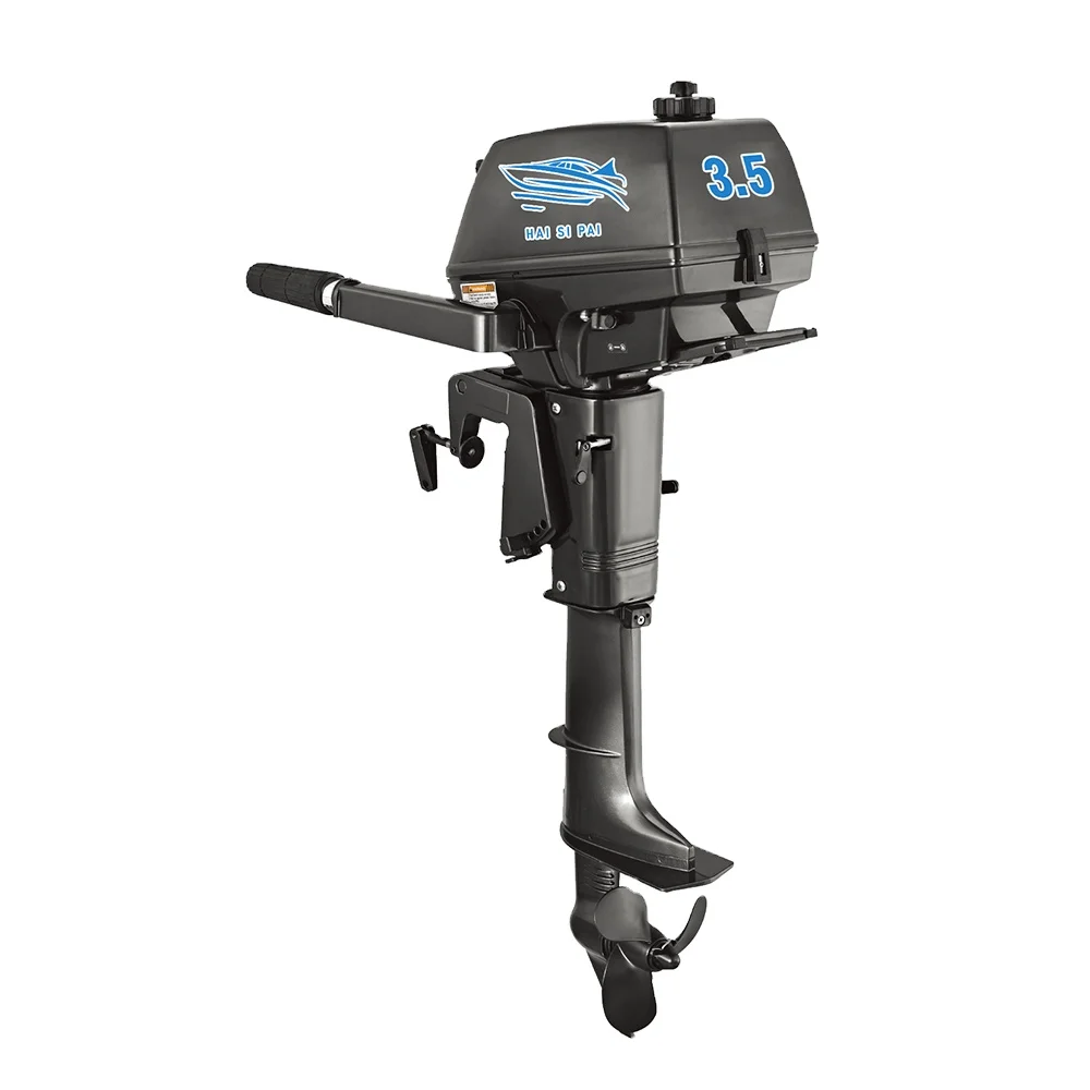 Wholesale factory direct Outboard engine T3.5HP 2-stroke engines boat motor marine boat engine with customized logo