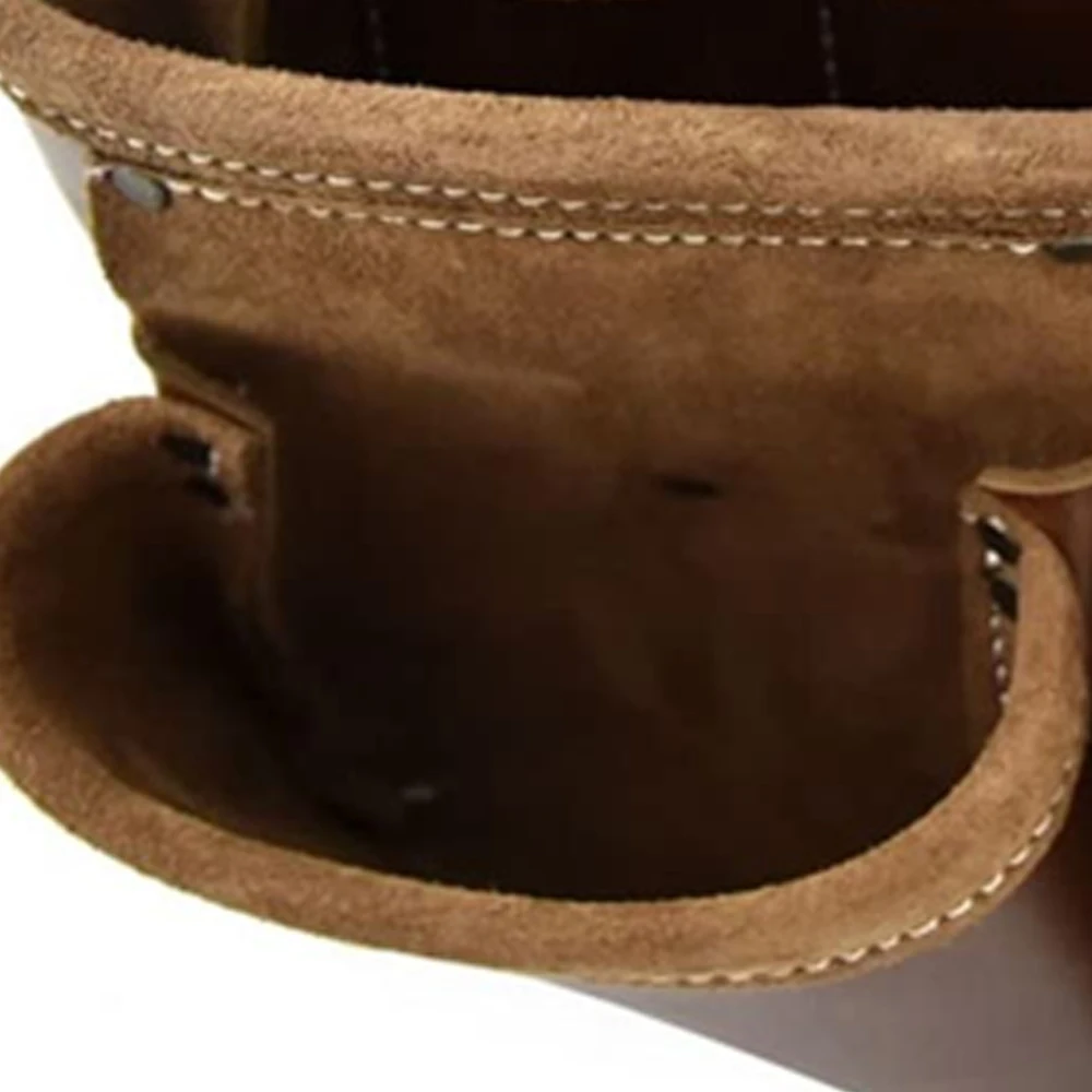 Customize Multifunctional Tool Pouch Custom Made Carpenter Leather Tool Belt reasonable price high quality